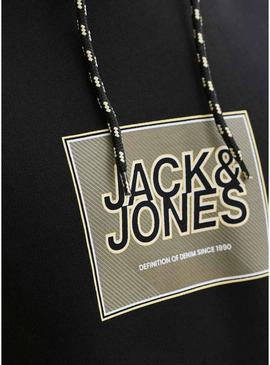 Moletom Jack and Jones Rain preto para homem