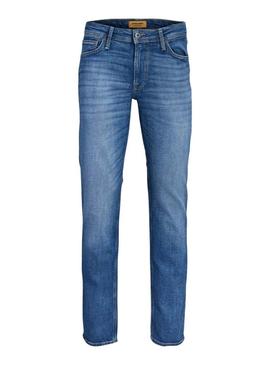 Calça jeans Jack and Jones Clark azul para homem.