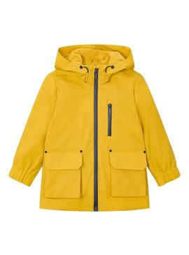 Capa de chuva amarela da Mayoral para menino.