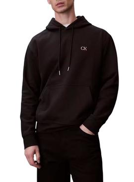 Moletom Calvin Klein Jeans Circle preto para homem