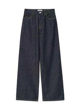 Calça de ganga Carhartt Jane em denim seco para mulher.