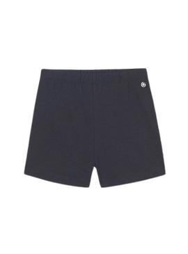 Calça curta básica azul marinho da Mayoral para menina