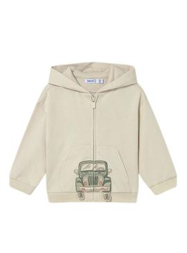 Moletom Mayoral Play bege para menino