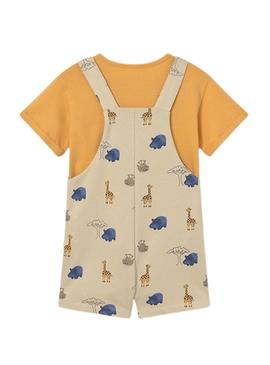 Conjunto Mayoral peito safari para bebê