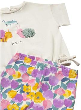 Conjunto de Caracol rosa para bebê da Mayoral