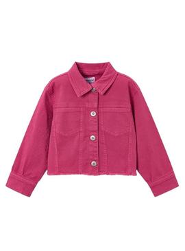 Casaco Mayoral fúcsia para menina