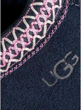 Tamancos UGG Tazz II azul marinho para mulheres