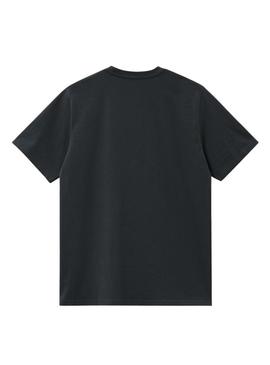 Camiseta Carhartt Script marinho para homem