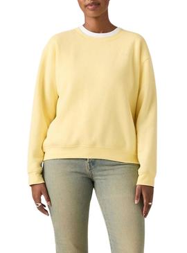 Moletom Levi's Everyday amarelo para mulher