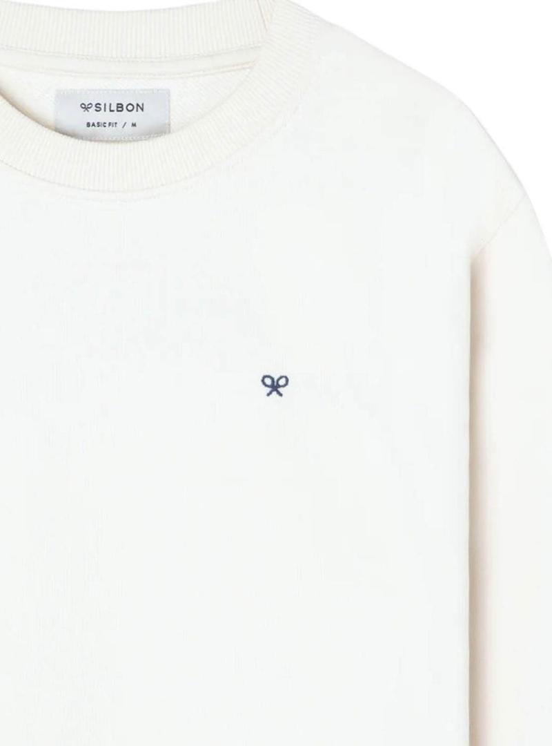 Moletom Silbon Club Saint Tropez bege para homens