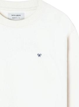 Moletom Silbon Club Saint Tropez bege para homens