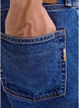 Calça jeans Jack and Jones Chris azul para homem