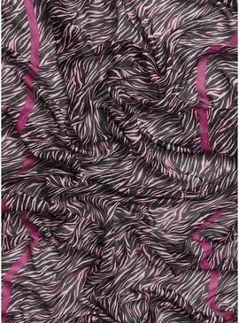 Peças de lenço estampadas de zebra para mulher.