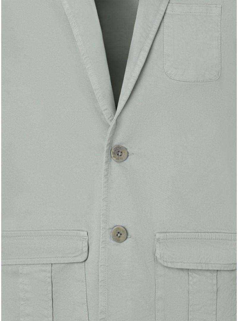 Americana Silbon Semiblazer verde para homem