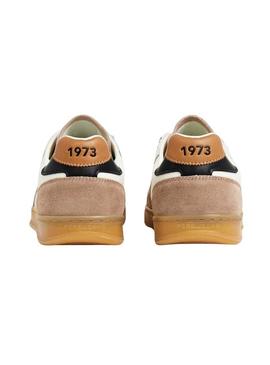 Sapatilhas Pepe Jeans Ball Mood branco para homem.