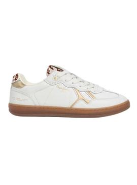 Sapatilhas Pepe Jeans Ball Chic branco para mulher