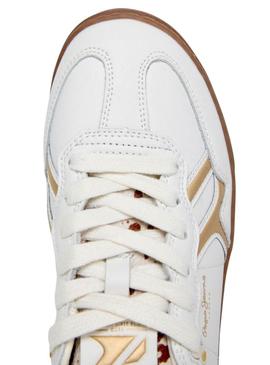 Sapatilhas Pepe Jeans Ball Chic branco para mulher