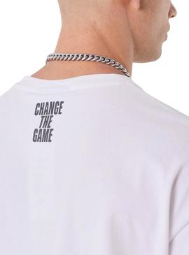 Camiseta Project x Paris Change The Game branca para homem.