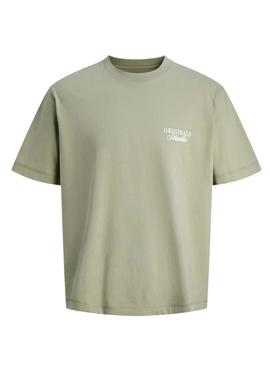 Camisa Jack and Jones Norrebro verde para homens