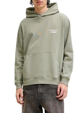 Moletom Jack and Jones Norrebro verde para homem