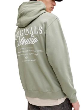 Moletom Jack and Jones Norrebro verde para homem