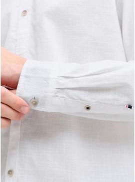 Camisa Jack and Jones Henry branca para homem.