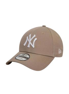 Boné New Era 9FORTY Yankees New York League camelo para mulher e homem