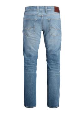 Calça jeans Jack and Jones Clark mid para homem