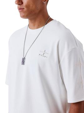 Camiseta Project x Paris Star branca para homem.
