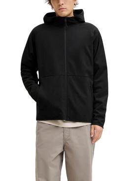 Moletom Jack and Jones Base preto para homem