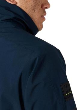 Jaqueta Helly Hansen Racing azul marinho para homem.