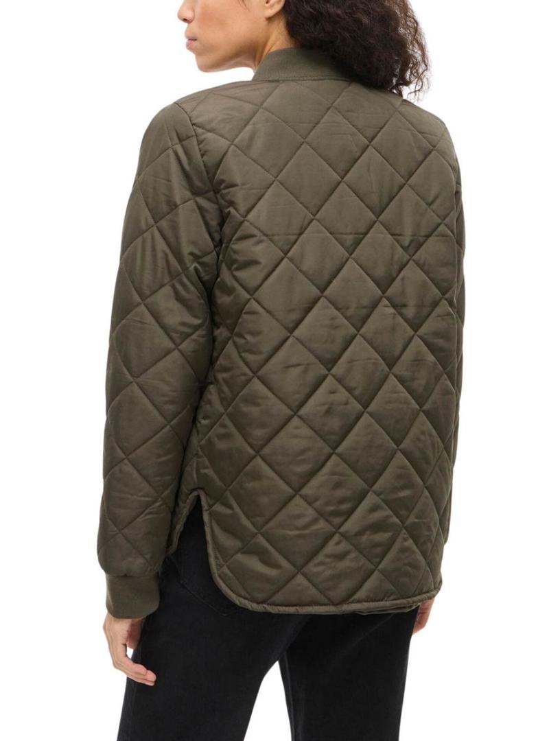 Jaqueta bomber Vila Vitate verde para mulher.