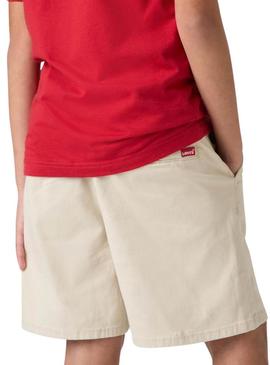 Bermudas Levis XX Authentic bege chino para menino
