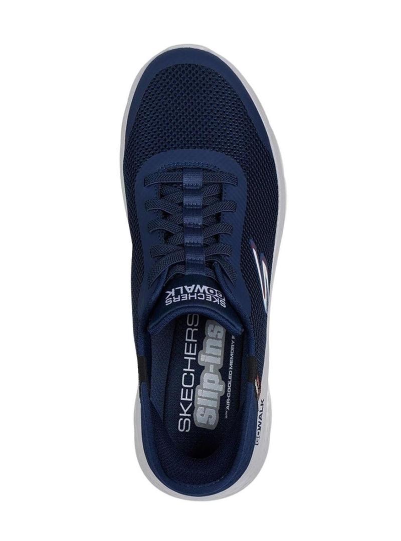 Tênis Skechers Go Walk azul marinho para homem