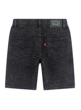 Bermuda Levis 511 Slim Fit preta para criança