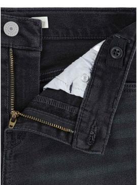 Shorts Levis Girlfriend preto para menina