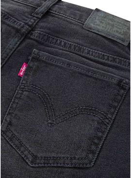 Shorts Levis Girlfriend preto para menina