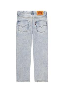 Calça de ganga Levi's Stay Loose Tapered Fit azul para menino.