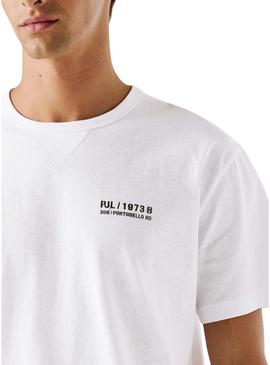 Camiseta Pepe Jeans Scott branca para homem.