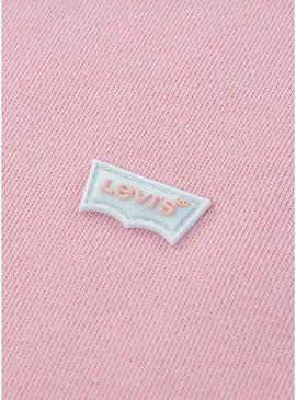 Moletom Levis Meet And Greet cor-de-rosa para menina.