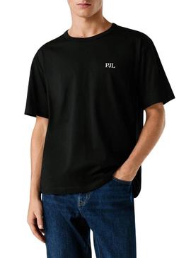 Camiseta Pepe Jeans Garret preta para homem