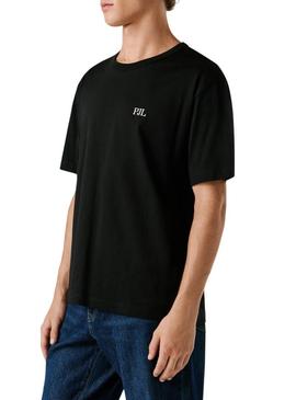 Camiseta Pepe Jeans Garret preta para homem