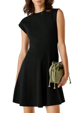 Vestido Pepe Jeans Luisa preto para mulher.