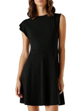 Vestido Pepe Jeans Luisa preto para mulher.