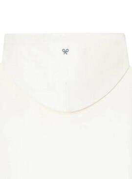 Moletom Silbon com logo étnico bege para homem