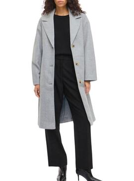 Casaco Vila Claudia cinza para mulher