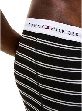 Conjunto de 3 cuecas estampadas Tommy Hilfiger Trunk Signature para homem.