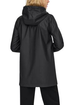 Capa de chuva Only Elisa preta para mulher