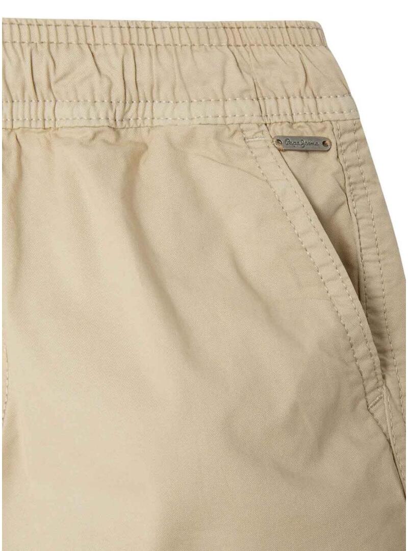 Bermudas Pepe Jeans Stephen Beige para crianças