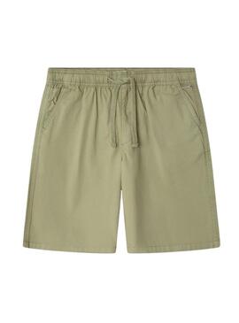 Bermuda Pepe Jeans Stephen verde para criança.